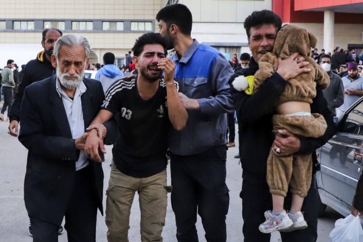 APTOPIX Iran Explosions
