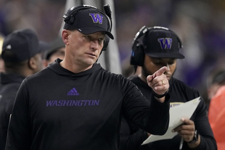 CFP Washington Michigan Football