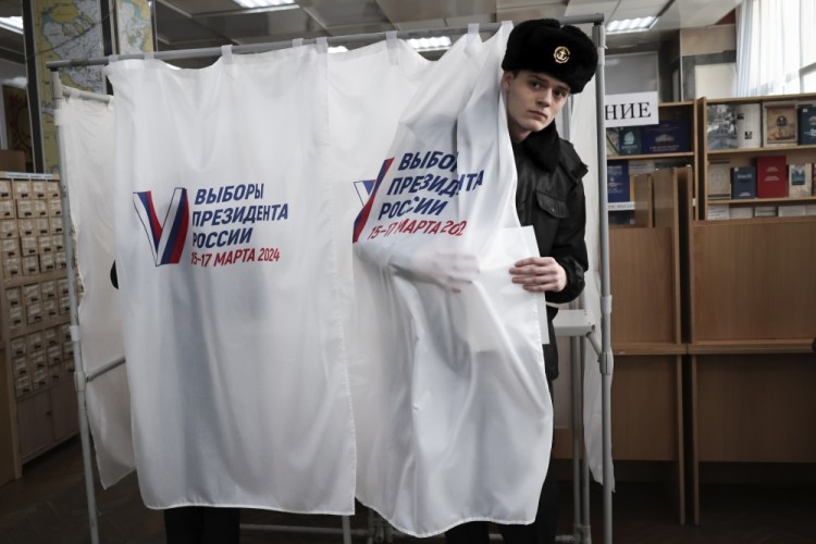 APTOPIX Russia Election