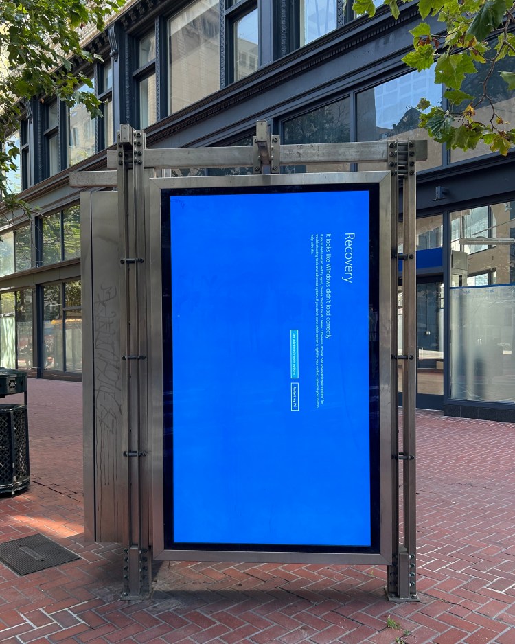 blue screen of death
