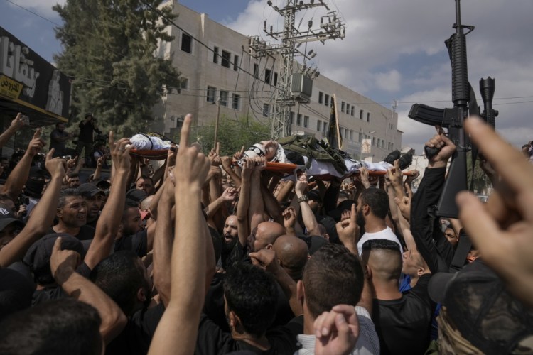 APTOPIX Israel Palestinians